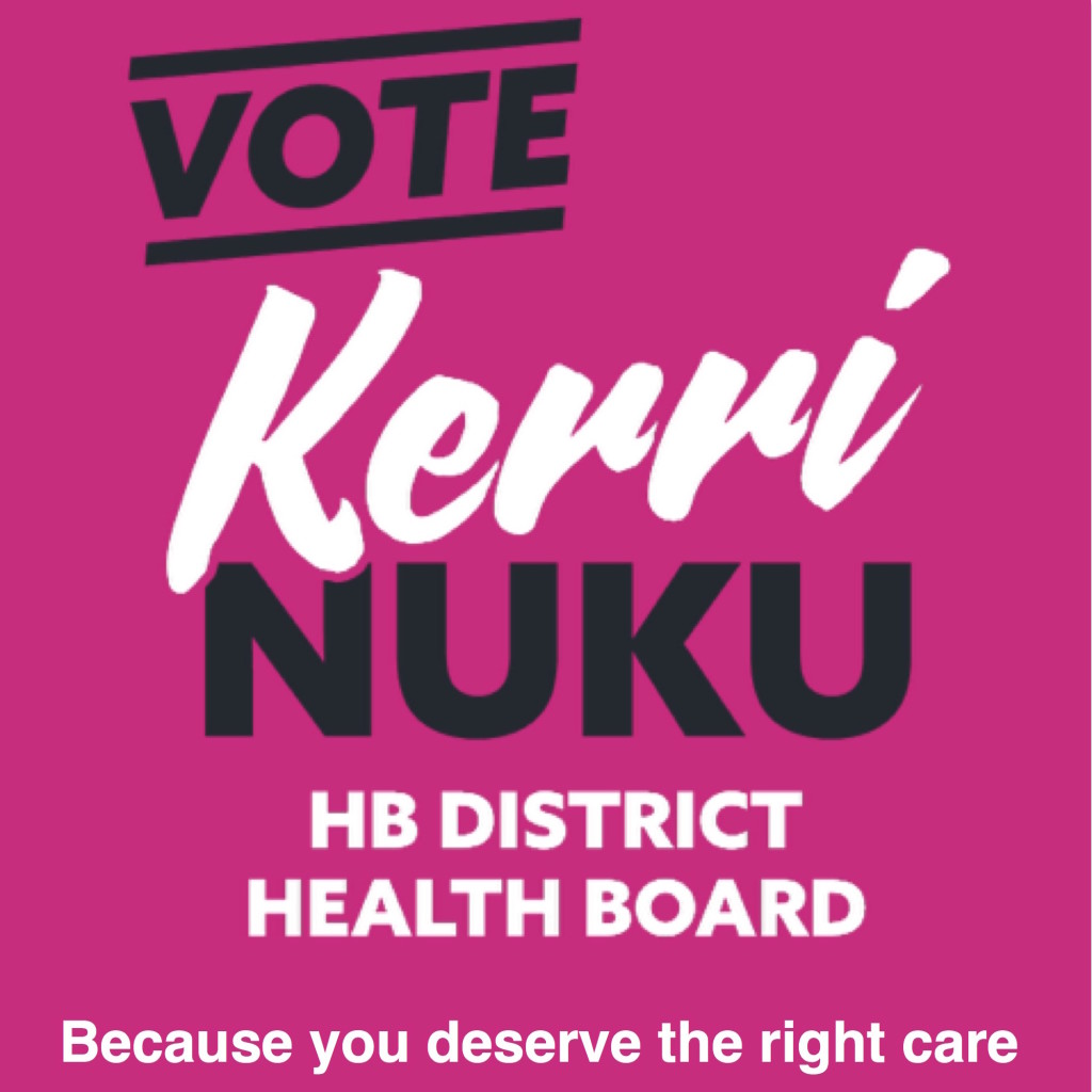 Kerri Nuku, candidate for DHB