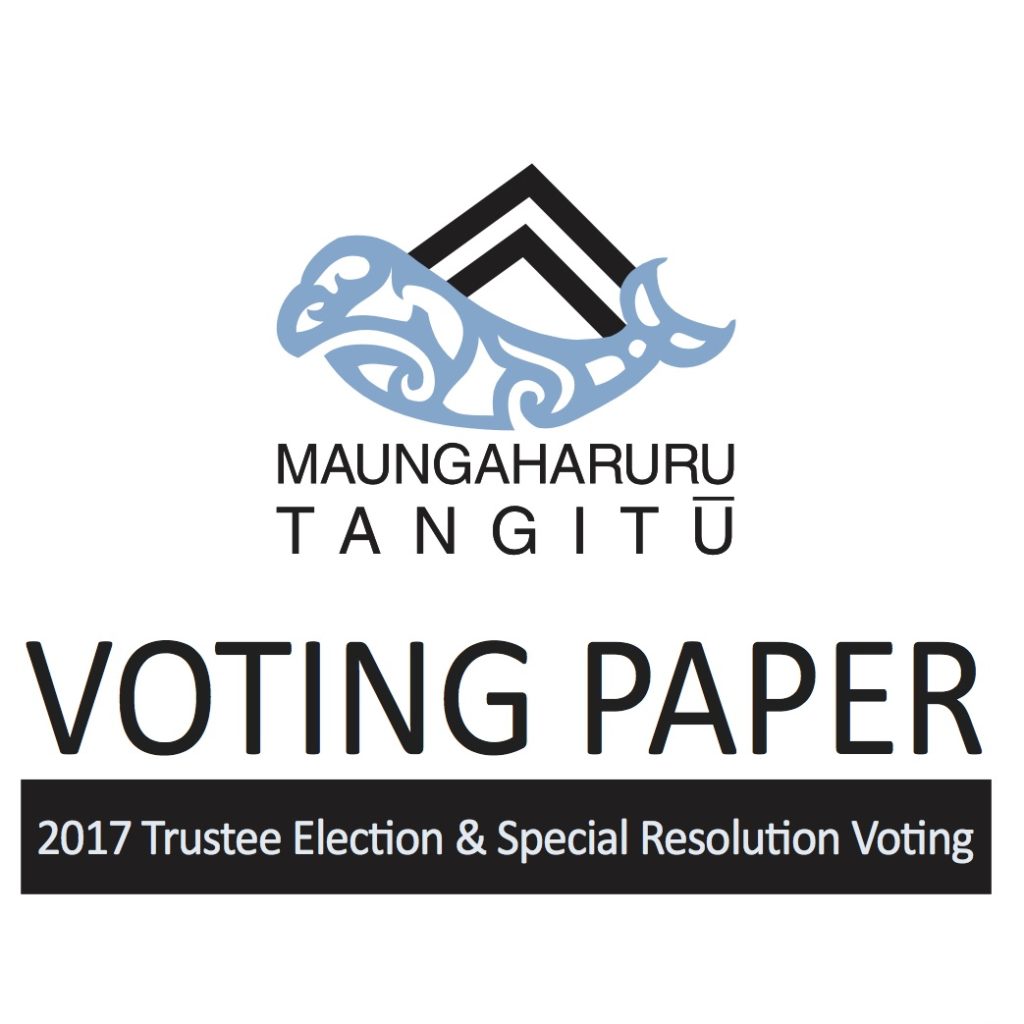 Trustee Election & Special Resolution Voting