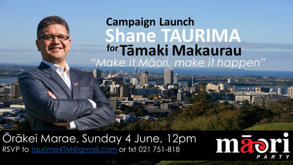 Shane Taurima's Campaign Launch